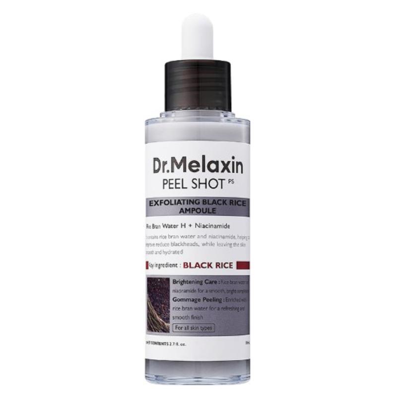 Dr.Melaxin Peel Shot Gommage Ampoule 80ml (White Rice & Black Rice) Black Rice-80ml
Dr.Melaxin Peel Shot Gommage Ampoule 80ml (White Rice & Black Rice) Black Rice-80ml