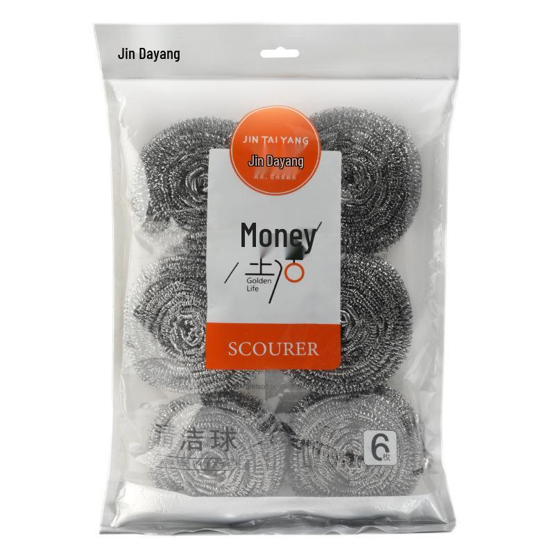 Большой кухонный шарик для чистки из нержавеющей стали - Бытовая дезактивационная щетка для кастрюль 30g
Большой кухонный шарик для чистки из нержавеющей стали - Бытовая дезактивационная щетка для кастрюль 30g