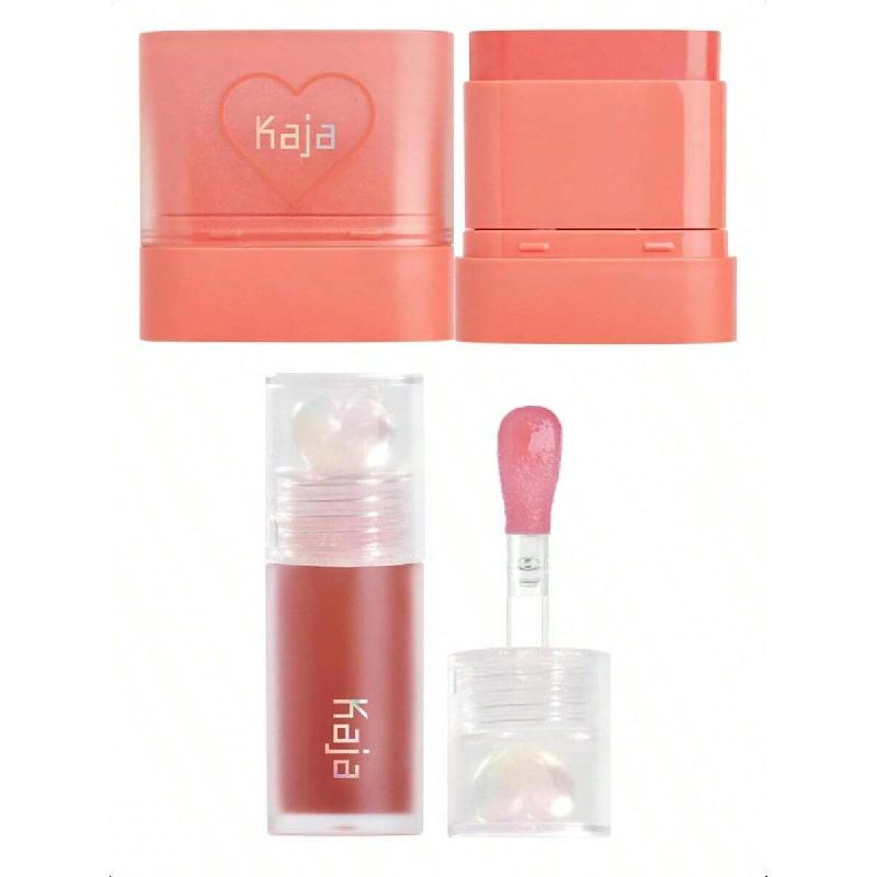 Kaja Dewy Bar - Creamy Multi - Stick Blusher & Lip Balm 03 Peach Cobbler 10g+ Juicy Glass Lip Oil 05 Plum Paloma Bundle, Sheer To Medium Buildable
Kaja Dewy Bar - Creamy Multi - Stick Blusher & Lip Balm 03 Peach Cobbler 10g+ Juicy Glass Lip Oil 05 Plum Paloma Bundle, Sheer To Medium Buildable