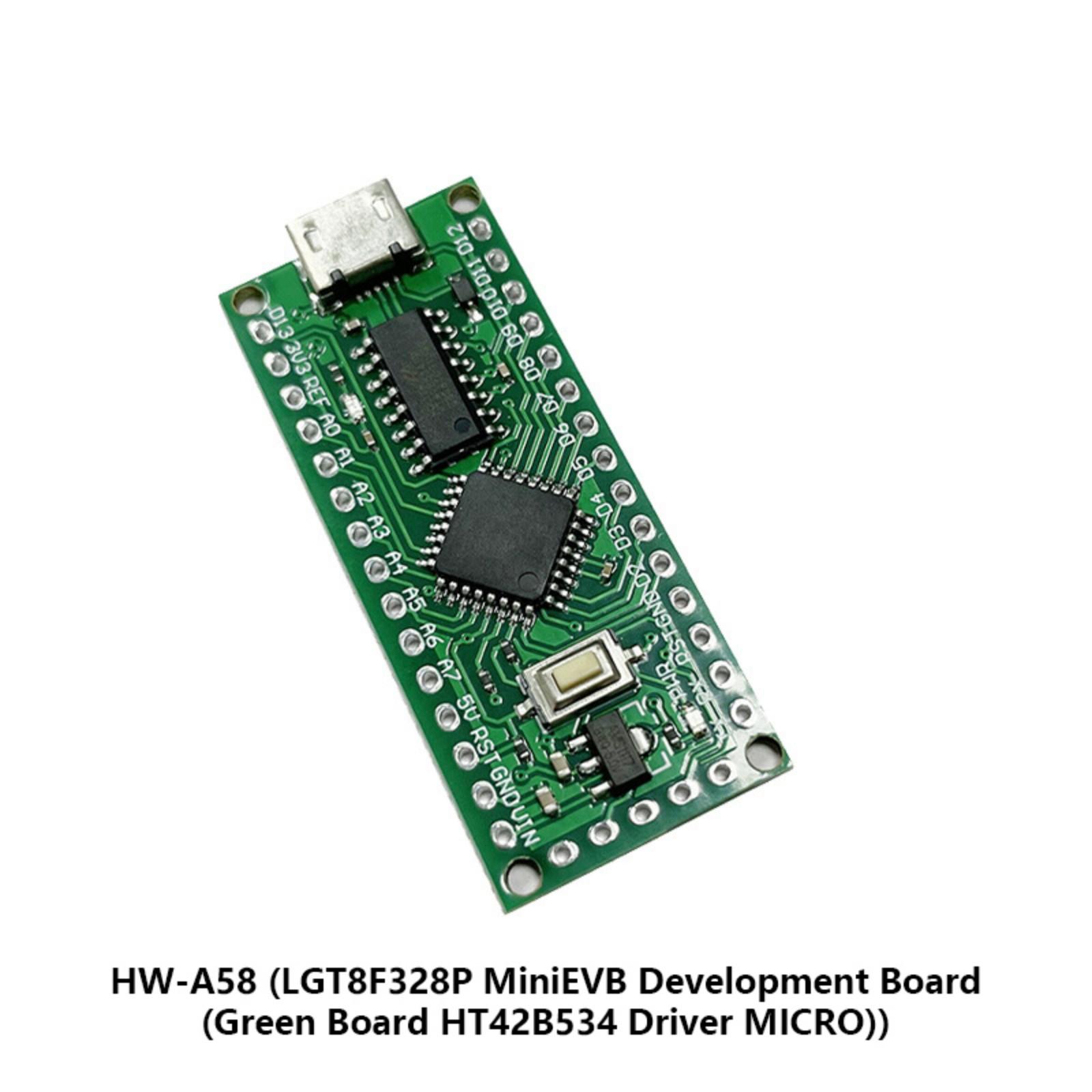 LGT8F328P MiniEVB Type C MICRO USB для ATMEGA328 Nano V3.0 LGT8F328P CH9340C / HT42B534-1 SOP16 для Arduino B
LGT8F328P MiniEVB Type C MICRO USB для ATMEGA328 Nano V3.0 LGT8F328P CH9340C / HT42B534-1 SOP16 для Arduino B