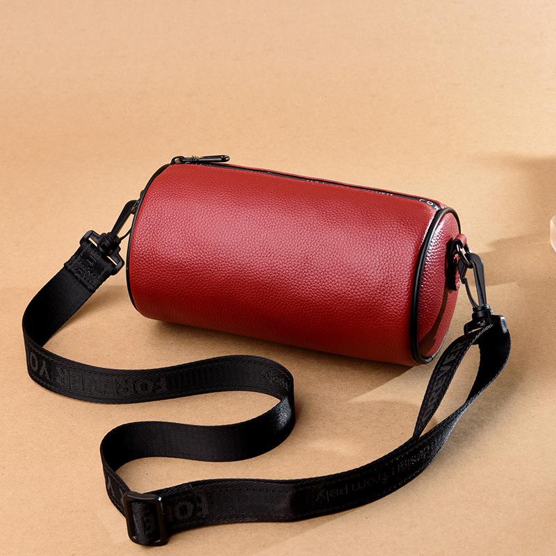 Genuine Cowhide Pillow Shoulder Bag for Women бордовый
Genuine Cowhide Pillow Shoulder Bag for Women бордовый