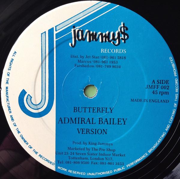 12inch Record ADMIRAL BAILEY / BOUNTY KILLER / AF - Butterfly / Woman You Fresh / Goodb JMFF002 Jammy s Records 1992 UK Reggae, Ska & Dub Used
12inch Record ADMIRAL BAILEY / BOUNTY KILLER / AF - Butterfly / Woman You Fresh / Goodb JMFF002 Jammy s Records 1992 UK Reggae, Ska & Dub Used