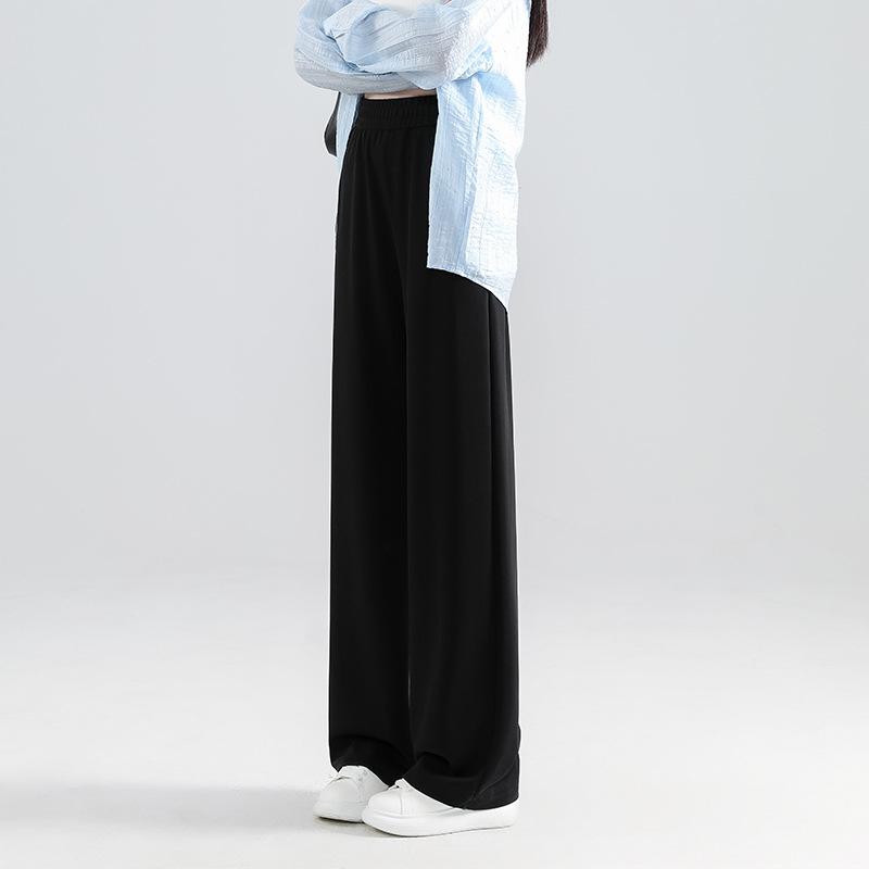 Women s Soft Modal Wide-Leg Pants, Spring/Autumn 2026, Slimming Cupro Silk, Good Drape & Skin-Friendly. 4XL for weight 170-200 jin
Women s Soft Modal Wide-Leg Pants, Spring/Autumn 2026, Slimming Cupro Silk, Good Drape & Skin-Friendly. 4XL for weight 170-200 jin