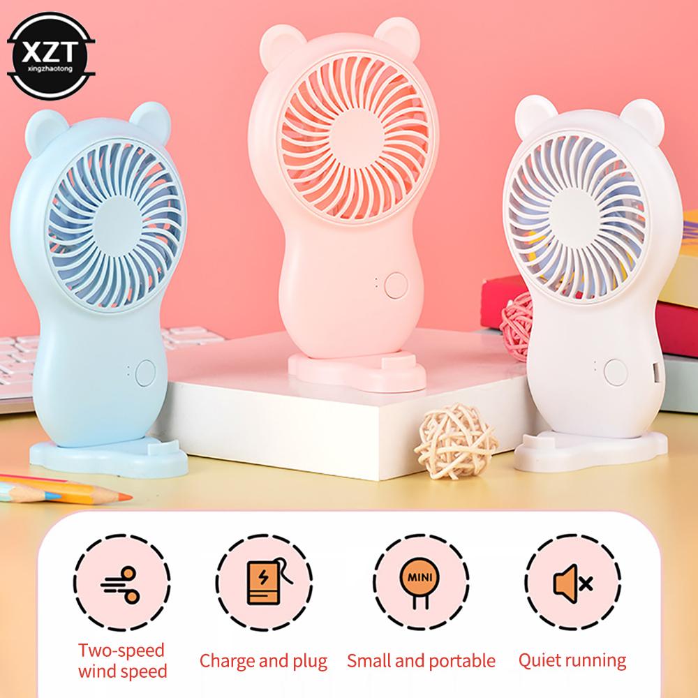 Cartoon Bear-shaped Fan Handheld Mini Fan Portable Pocket USB Charging Fan Summer Air Cooler Outdoor Travel Fan
Cartoon Bear-shaped Fan Handheld Mini Fan Portable Pocket USB Charging Fan Summer Air Cooler Outdoor Travel Fan