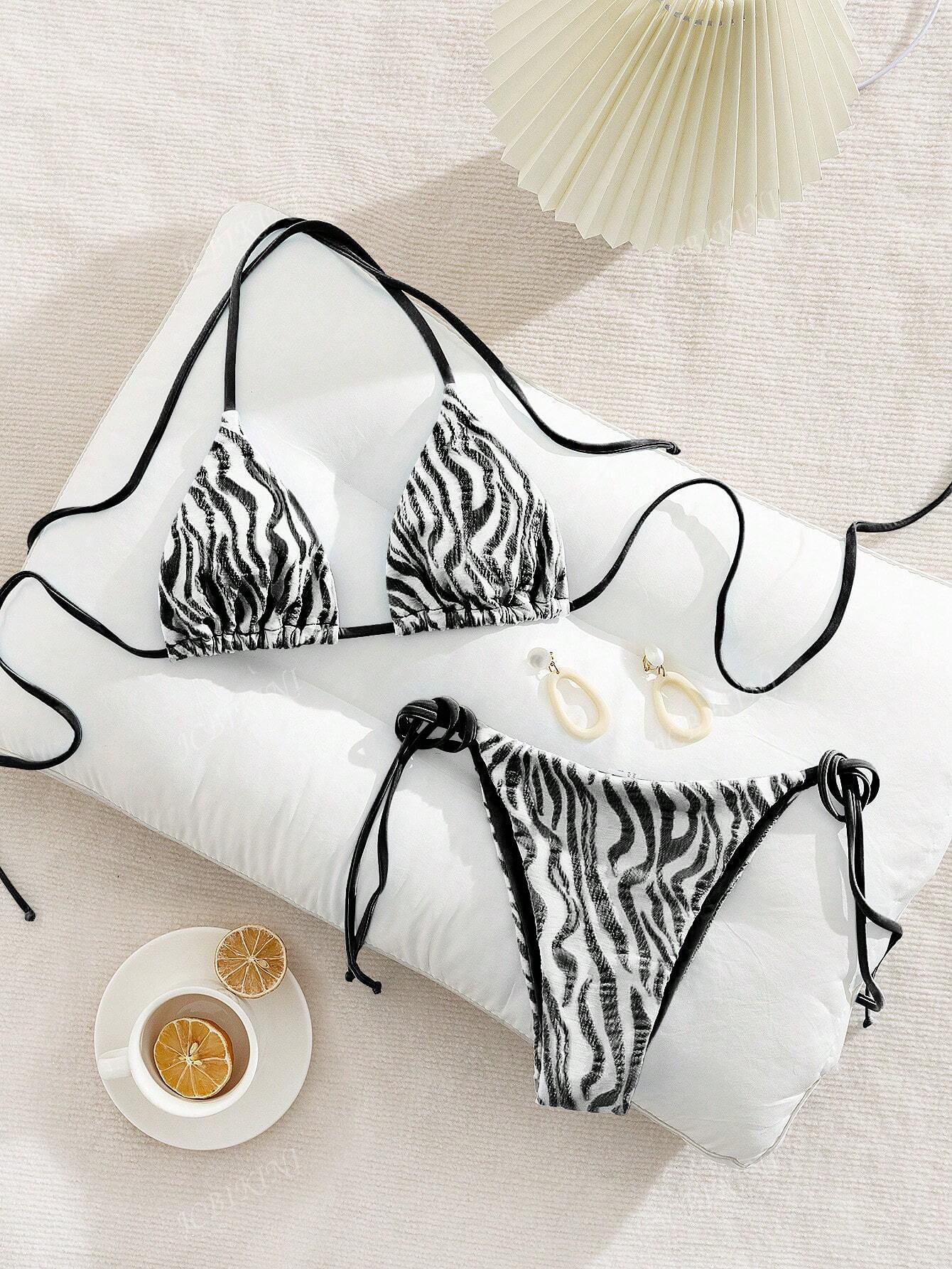 New European And American Special Fabric Water Pattern Swimsuit Women S Swimsuit Strap-Up Sexy Bikini Set XL чорний
New European And American Special Fabric Water Pattern Swimsuit Women S Swimsuit Strap-Up Sexy Bikini Set XL чорний