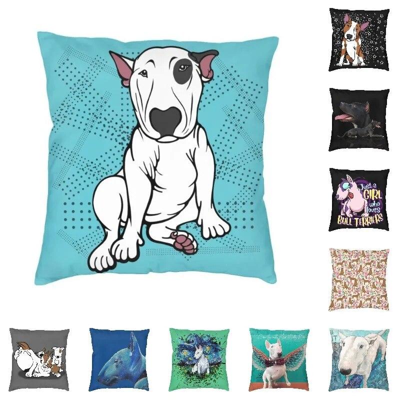 Home Decor Bedroom Car Sofa Pillowcase British Bull Terrier Cushion Cover Kawaii Cute Dog 40x40cm
Home Decor Bedroom Car Sofa Pillowcase British Bull Terrier Cushion Cover Kawaii Cute Dog 40x40cm