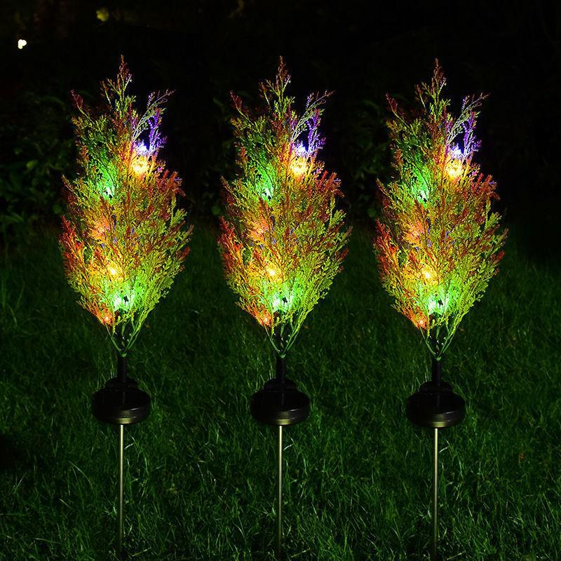 Solar LED Christmas Tree Garden Lights: Lawn and Courtyard Decor
Solar LED Christmas Tree Garden Lights: Lawn and Courtyard Decor