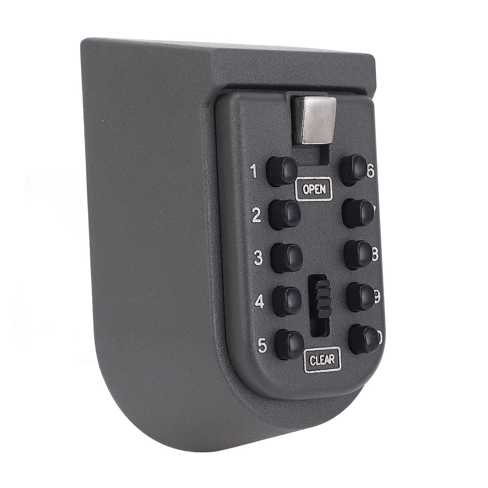 Key Lock Box for Outside Wall Mount Water Resistant Key Safe Security Storage Lock Box 10 Digits Combination Lockbox for House Keys
Key Lock Box for Outside Wall Mount Water Resistant Key Safe Security Storage Lock Box 10 Digits Combination Lockbox for House Keys