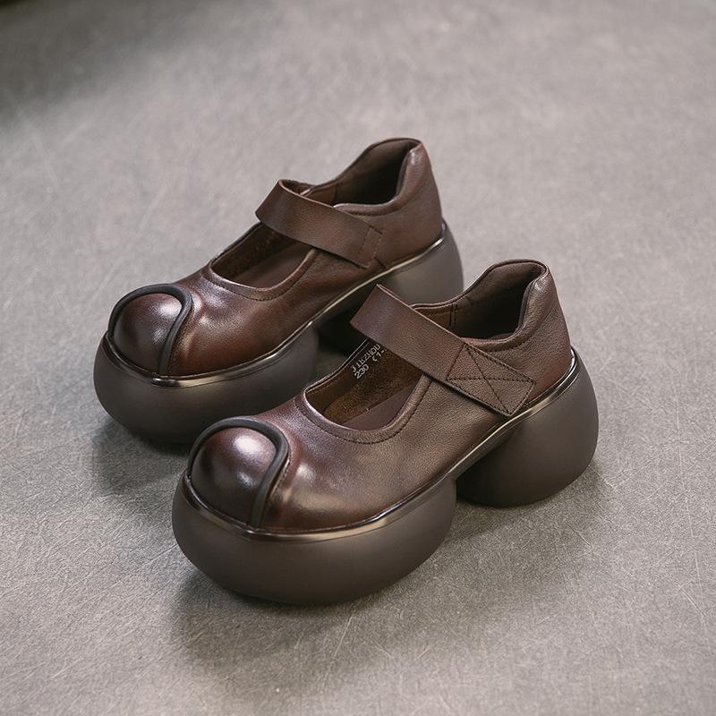 2026 Spring New Arrival Mary Jane Platform Shoes Round Toe Thick Sole Comfortable Women Flats 40 темно-коричневого кольору
2026 Spring New Arrival Mary Jane Platform Shoes Round Toe Thick Sole Comfortable Women Flats 40 темно-коричневого кольору