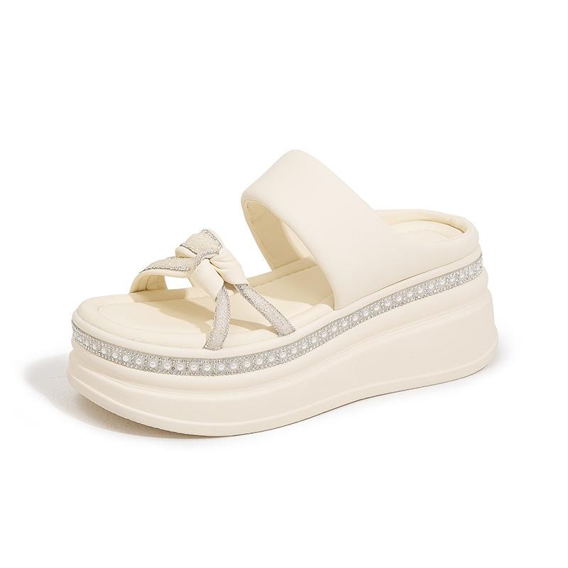 Женские сандалии на платформе 2025 лето новая уличная жемчужная модная универсальная увеличивающая рост легкая маффин римские полушлепанцы 39 бежевый
Женские сандалии на платформе 2025 лето новая уличная жемчужная модная универсальная увеличивающая рост легкая маффин римские полушлепанцы 39 бежевый