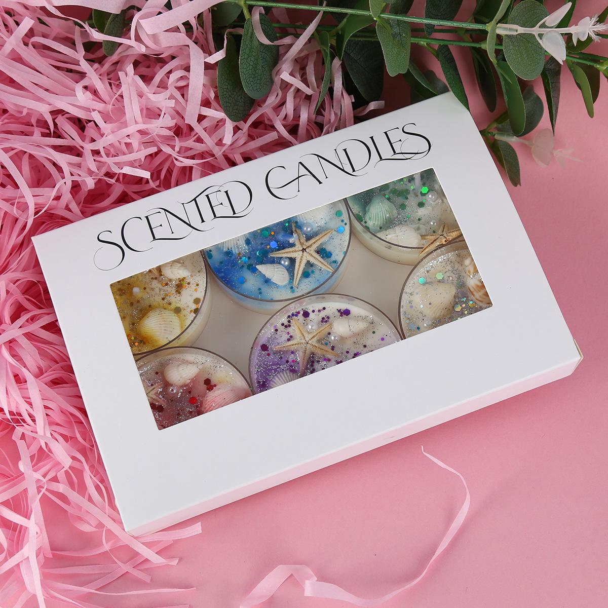 Shell Theme Scented Candle Gift Set – 6 Perfectly Paired Scents for Parties & Valentine s Day Gift Box with 6 Scents
Shell Theme Scented Candle Gift Set – 6 Perfectly Paired Scents for Parties & Valentine s Day Gift Box with 6 Scents
