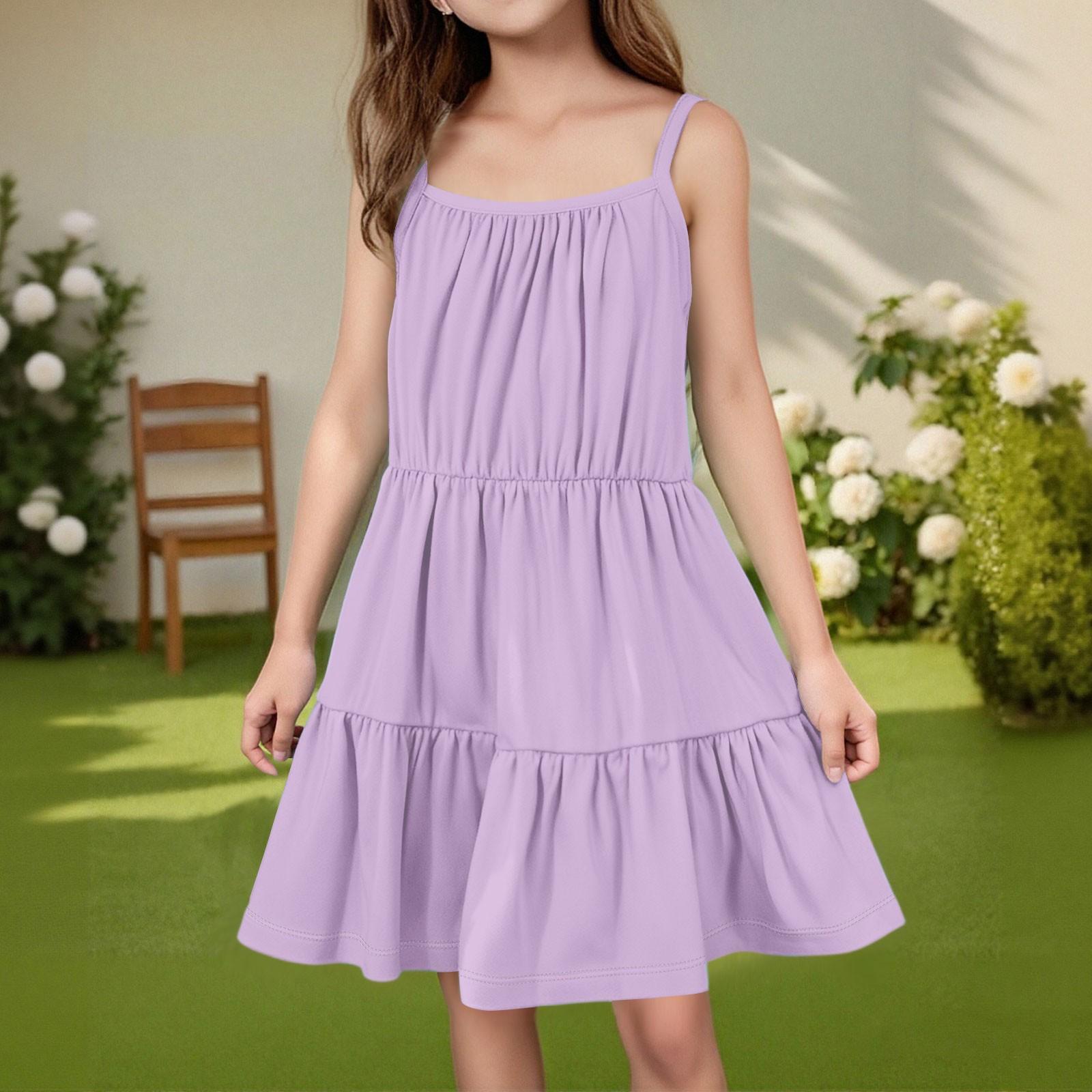 Children s Summer Casual Fashion Round Neck Color Sleeveless Dress 130 світло-фіолетового кольору
Children s Summer Casual Fashion Round Neck Color Sleeveless Dress 130 світло-фіолетового кольору