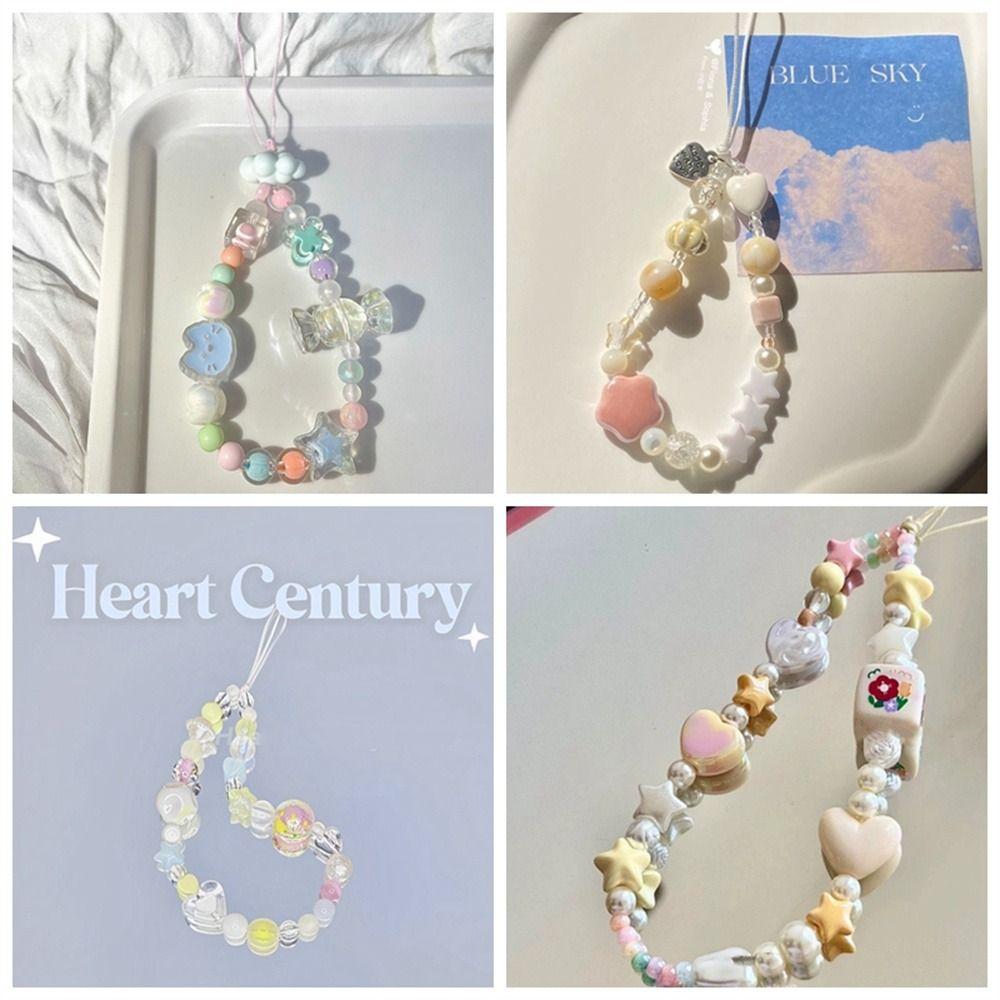 Hanging Cord Cellphone Chain Candy Flower Mobile Lanyard Keychain Bead Phone Strap Girl Woman Style 5
Hanging Cord Cellphone Chain Candy Flower Mobile Lanyard Keychain Bead Phone Strap Girl Woman Style 5