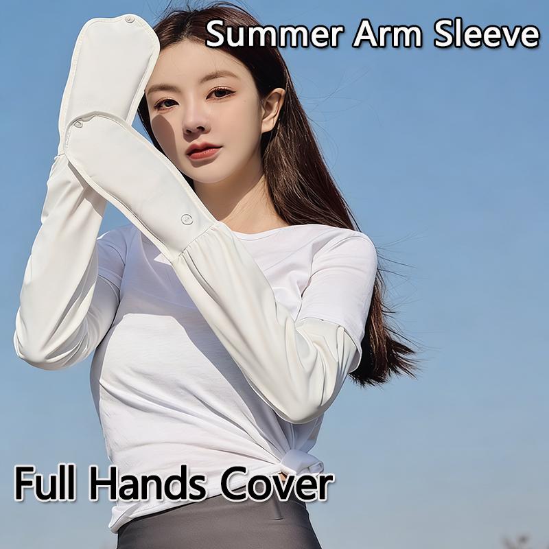Summer Arm Sleeve UV Protection Full Hand Cover Ice Silk Cycling Sleeves Adjustable Anti-Slip Cooling Hiking Running Arm Sleeve білий
Summer Arm Sleeve UV Protection Full Hand Cover Ice Silk Cycling Sleeves Adjustable Anti-Slip Cooling Hiking Running Arm Sleeve білий