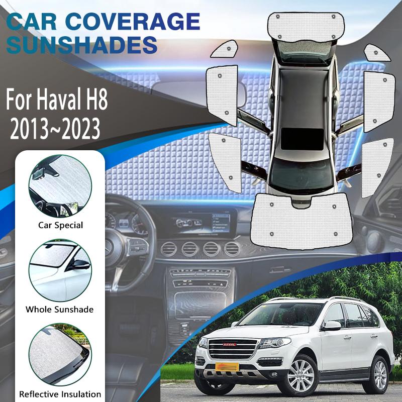 Полное покрытие солнцезащитные козырьки для Great Wall Haval H8 5-дверный внедорожник 2013-2023 солнцезащитные козырьки оконные козырьки лобовое стекло автомобиля
Полное покрытие солнцезащитные козырьки для Great Wall Haval H8 5-дверный внедорожник 2013-2023 солнцезащитные козырьки оконные козырьки лобовое стекло автомобиля