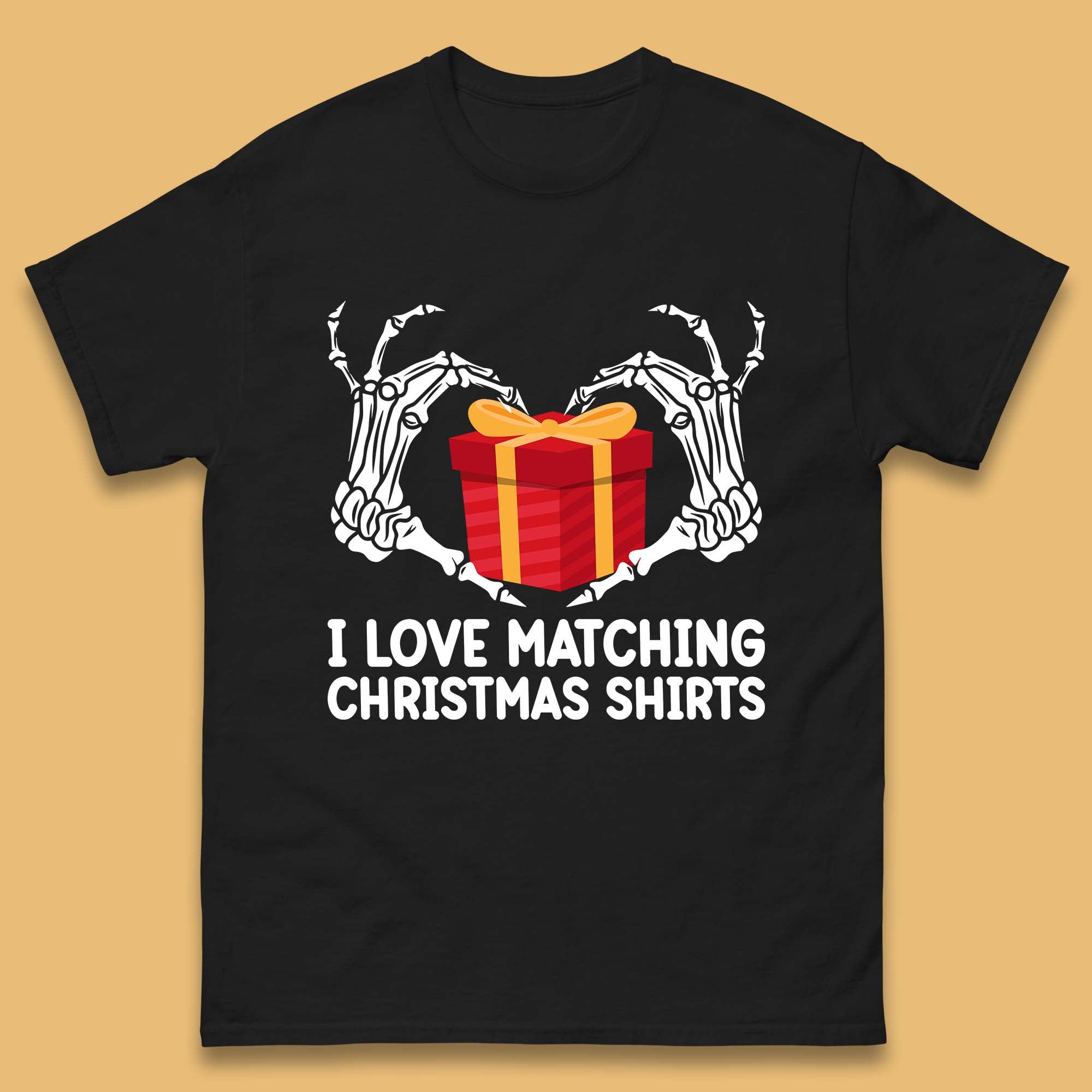 I Love Matching Christmas Shirts Skeleton Hands Mens T Shirt Womens Tops Tees Gift Box Top S
I Love Matching Christmas Shirts Skeleton Hands Mens T Shirt Womens Tops Tees Gift Box Top S