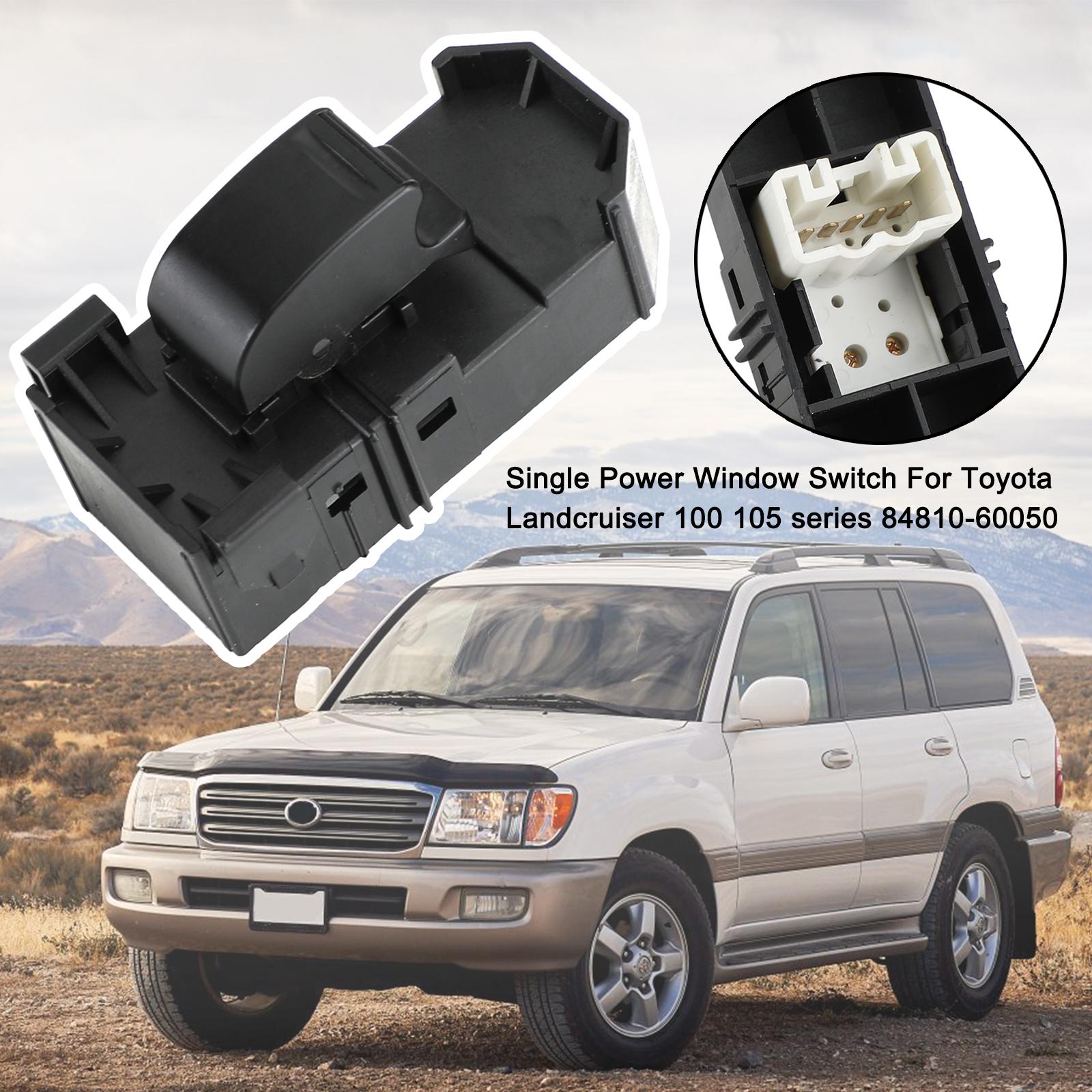 Одинарный переключатель стеклоподъемника для Toyota Landcruiser серии 100 105 84810-60050
Одинарный переключатель стеклоподъемника для Toyota Landcruiser серии 100 105 84810-60050