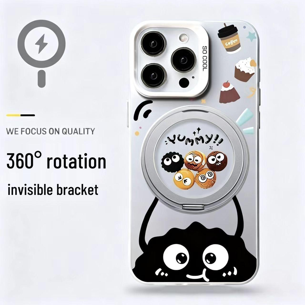 Coal Baby Magnetic Stand Case for iPhone 13/14/15/16Pro/17ProMax 13 Pro
Coal Baby Magnetic Stand Case for iPhone 13/14/15/16Pro/17ProMax 13 Pro