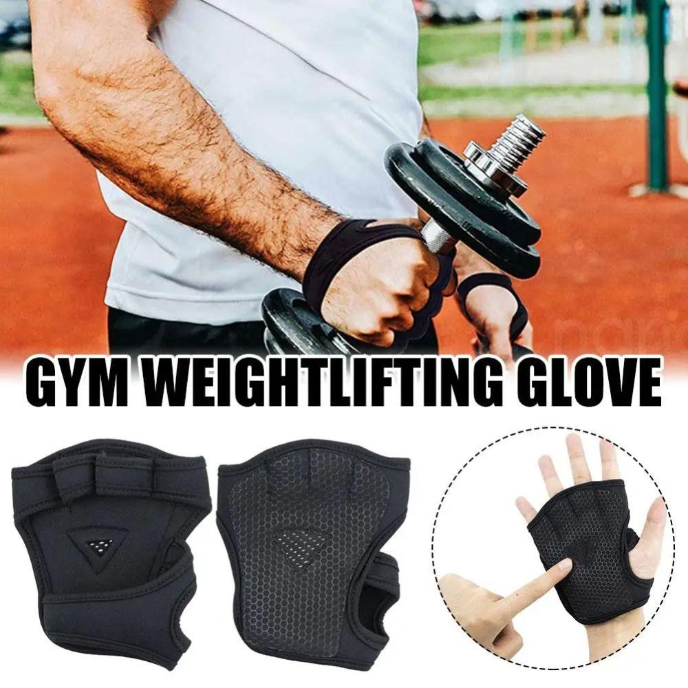 1 Pair Wear-resistant Palm Protector Gloves Non-slip Weightlifting Hand Protect Pads Pull-ups L
1 Pair Wear-resistant Palm Protector Gloves Non-slip Weightlifting Hand Protect Pads Pull-ups L