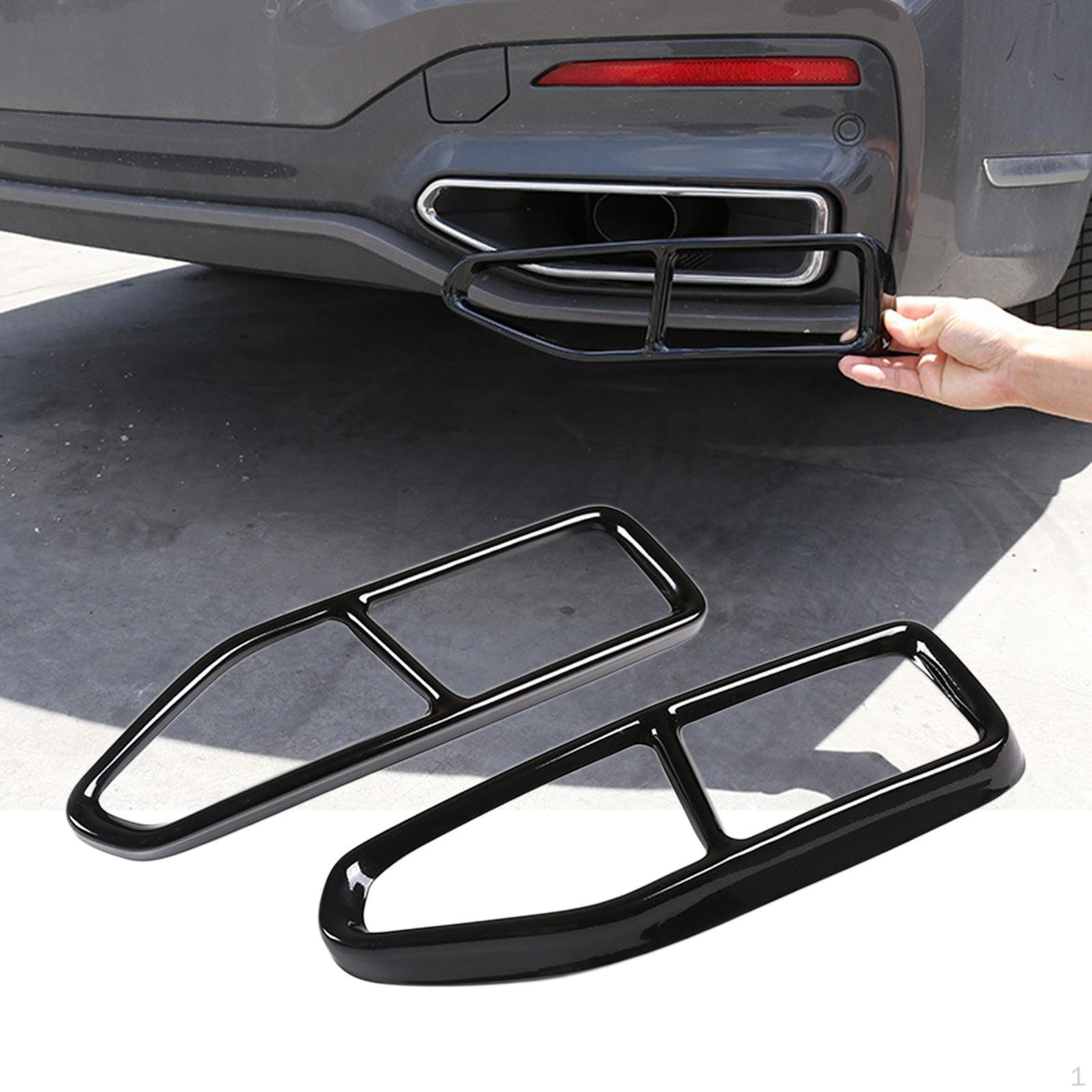 2pcsTail Throat Pipe Trim Frame Protection Cover for 7 G11 Auto Accessories
2pcsTail Throat Pipe Trim Frame Protection Cover for 7 G11 Auto Accessories