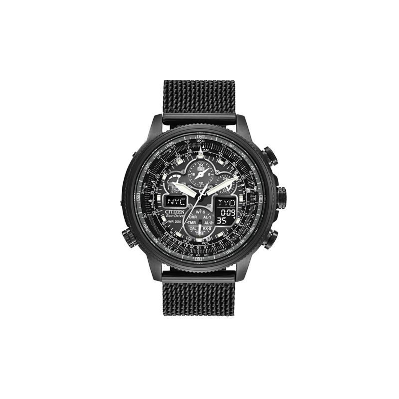 CITIZEN Eco-Drive Series Navihawk Cruise Hawk Series High-End Eco-Drive Watch Photo-powered Quartz Stainless Steel Ion Plating Strap Men s JY8037-50E чорний
CITIZEN Eco-Drive Series Navihawk Cruise Hawk Series High-End Eco-Drive Watch Photo-powered Quartz Stainless Steel Ion Plating Strap Men s JY8037-50E чорний