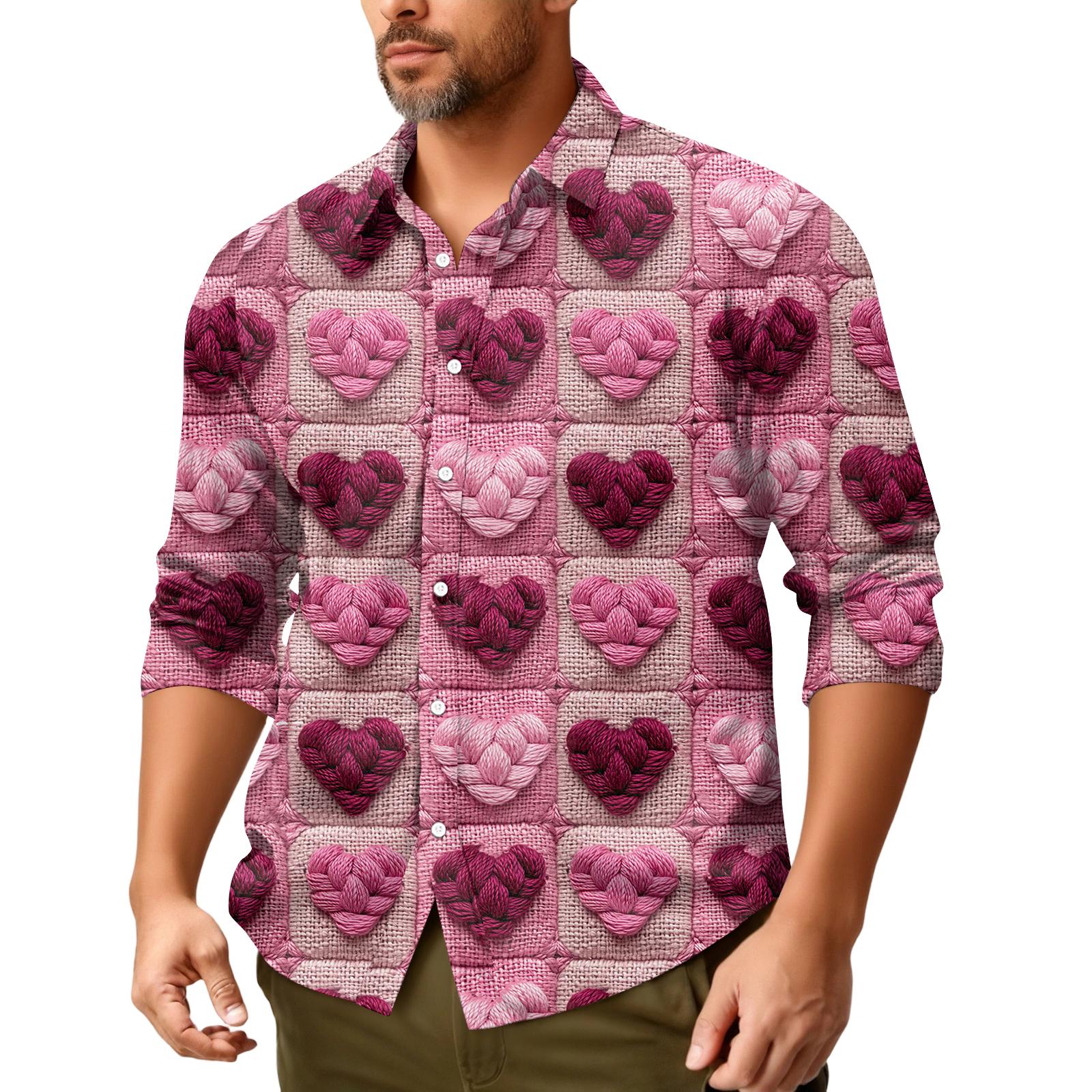 Чоловіча повсякденна сорочка з довгими рукавами. Модний топ із лацканами M рожевий
Чоловіча повсякденна сорочка з довгими рукавами. Модний топ із лацканами M рожевий