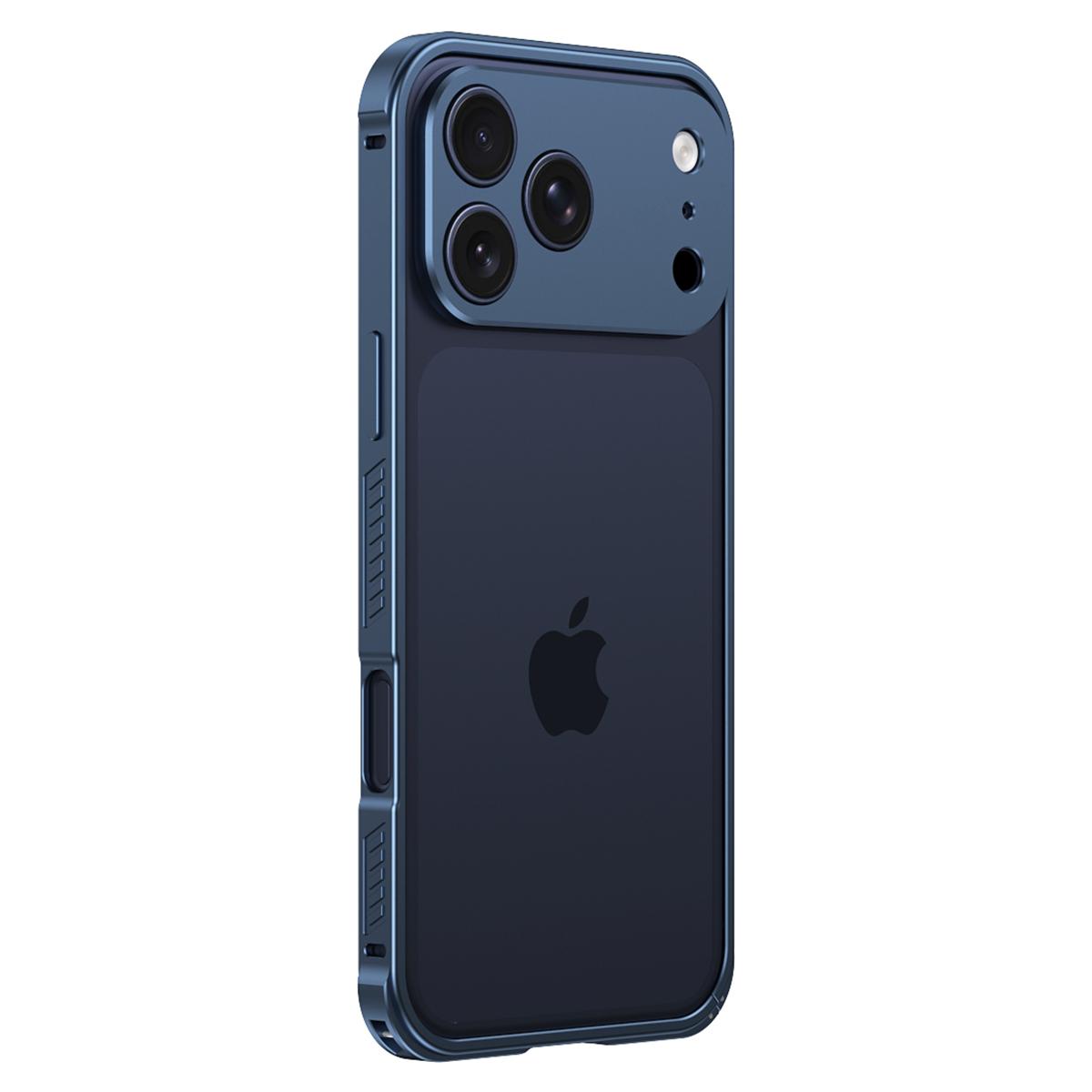 For iPhone 17 Pro Max Phone Cover Seahorse Buckle Aluminum Alloy Bumper Case with Metal Lens Frame
For iPhone 17 Pro Max Phone Cover Seahorse Buckle Aluminum Alloy Bumper Case with Metal Lens Frame