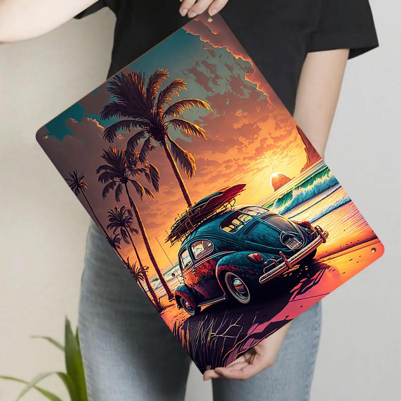 Vintage Surf Car Sunset Beach Metal Wall Art Home Decor Living Room Bedroom Hanging Painting 20x30cm(7.8x11.8inch)
Vintage Surf Car Sunset Beach Metal Wall Art Home Decor Living Room Bedroom Hanging Painting 20x30cm(7.8x11.8inch)