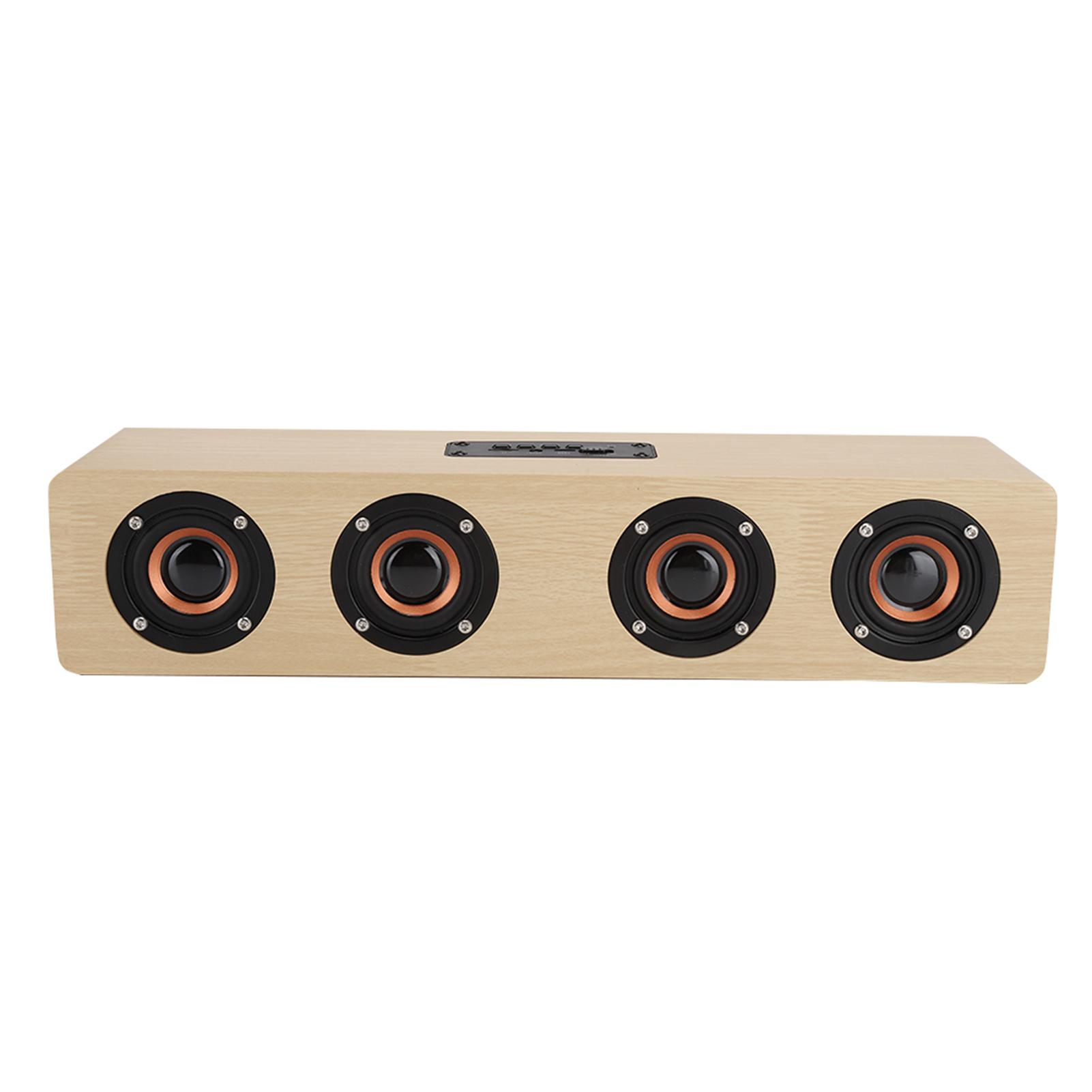 12 Вт W8 Дерев яний Bluetooth Sound Tyrant TV Speaker Підтримка плагінної карти FM-приймача голосу
12 Вт W8 Дерев яний Bluetooth Sound Tyrant TV Speaker Підтримка плагінної карти FM-приймача голосу