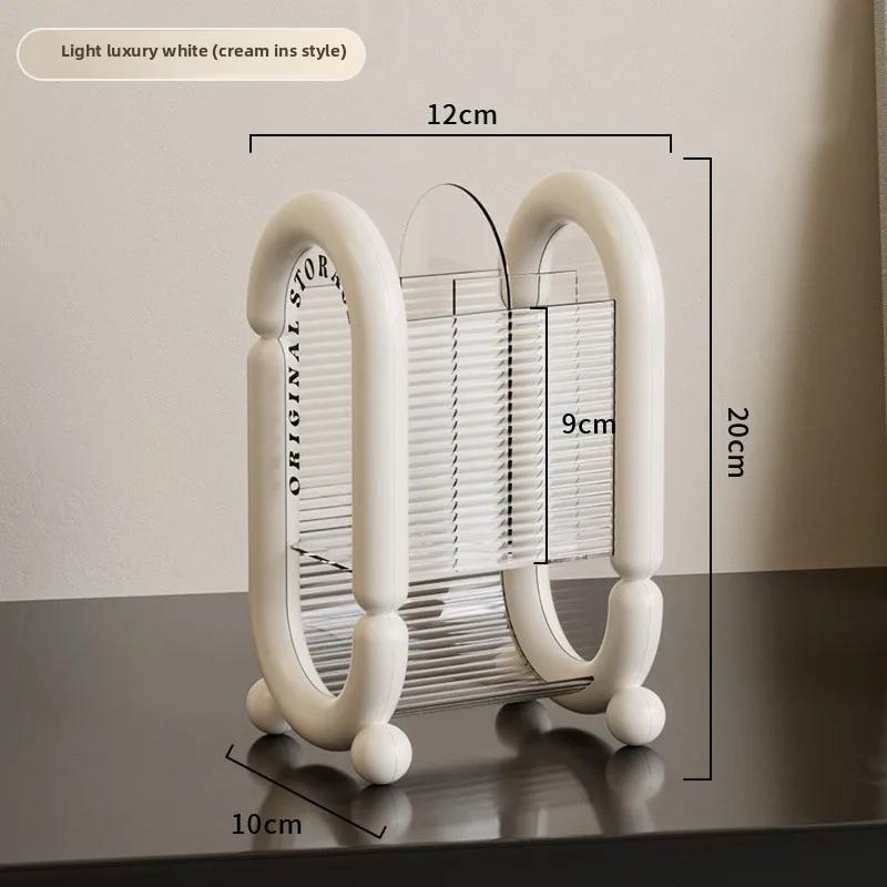 Elegant Makeup Brush Holder Large Capacity Cosmetic Organizer Desktop Storage Box for Lipstick Pens білий
Elegant Makeup Brush Holder Large Capacity Cosmetic Organizer Desktop Storage Box for Lipstick Pens білий