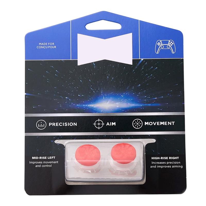 2 шт. Накладки-удлинители для рукояток, колпачки, накладки на стики для большого пальца для геймпада, контроллера игровой консоли PS4 PS5, запчасти Red Transparent
2 шт. Накладки-удлинители для рукояток, колпачки, накладки на стики для большого пальца для геймпада, контроллера игровой консоли PS4 PS5, запчасти Red Transparent