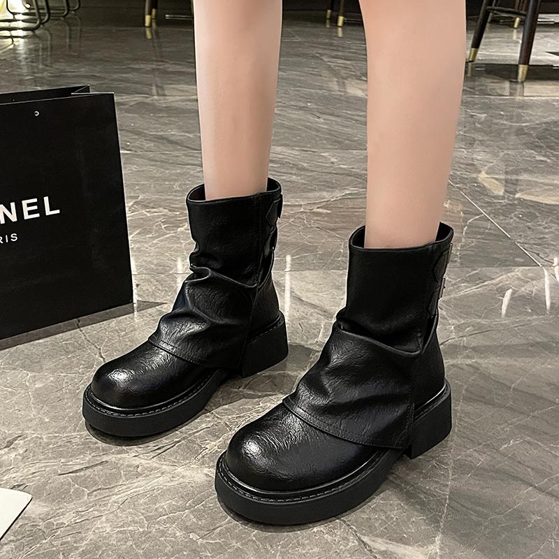 Women Boots Autumn Winter Fashion Platform Shoes New 2024 Designer Wear Resistant Women s Ankle Boots Boots Zapatos Mujer 35 чёрный
Women Boots Autumn Winter Fashion Platform Shoes New 2024 Designer Wear Resistant Women s Ankle Boots Boots Zapatos Mujer 35 чёрный