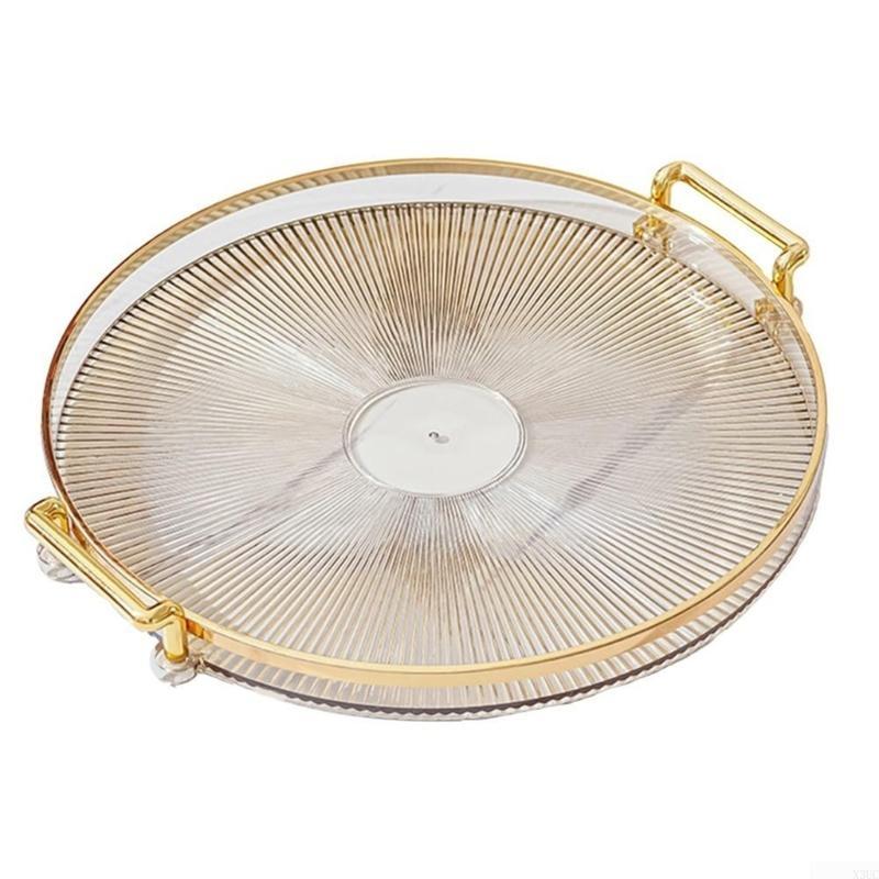 Round Plate with Handles Decorative Dessert Tray for Restaurants and Cafes X3UC янтарь
Round Plate with Handles Decorative Dessert Tray for Restaurants and Cafes X3UC янтарь