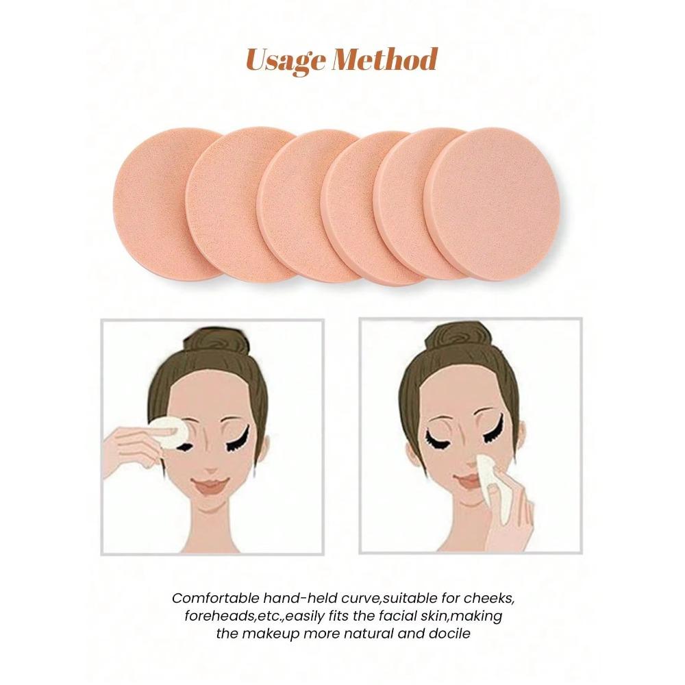 Professional Round Soft Portable Makeup Powder Puff, Cosmetic Sponge For Foundation, Beauty Tool
Professional Round Soft Portable Makeup Powder Puff, Cosmetic Sponge For Foundation, Beauty Tool