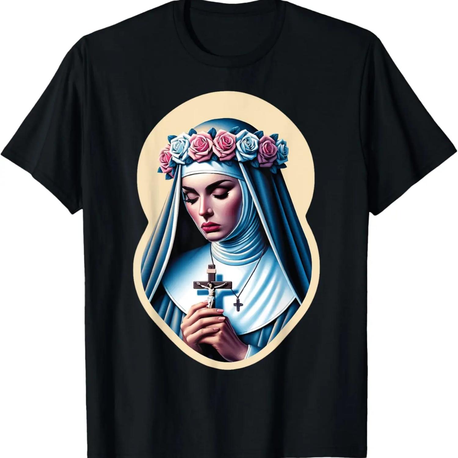 St Rose of Lima Catholic Saint Peru Philippines Crucifix T-Shirt XXXXXL чорний
St Rose of Lima Catholic Saint Peru Philippines Crucifix T-Shirt XXXXXL чорний