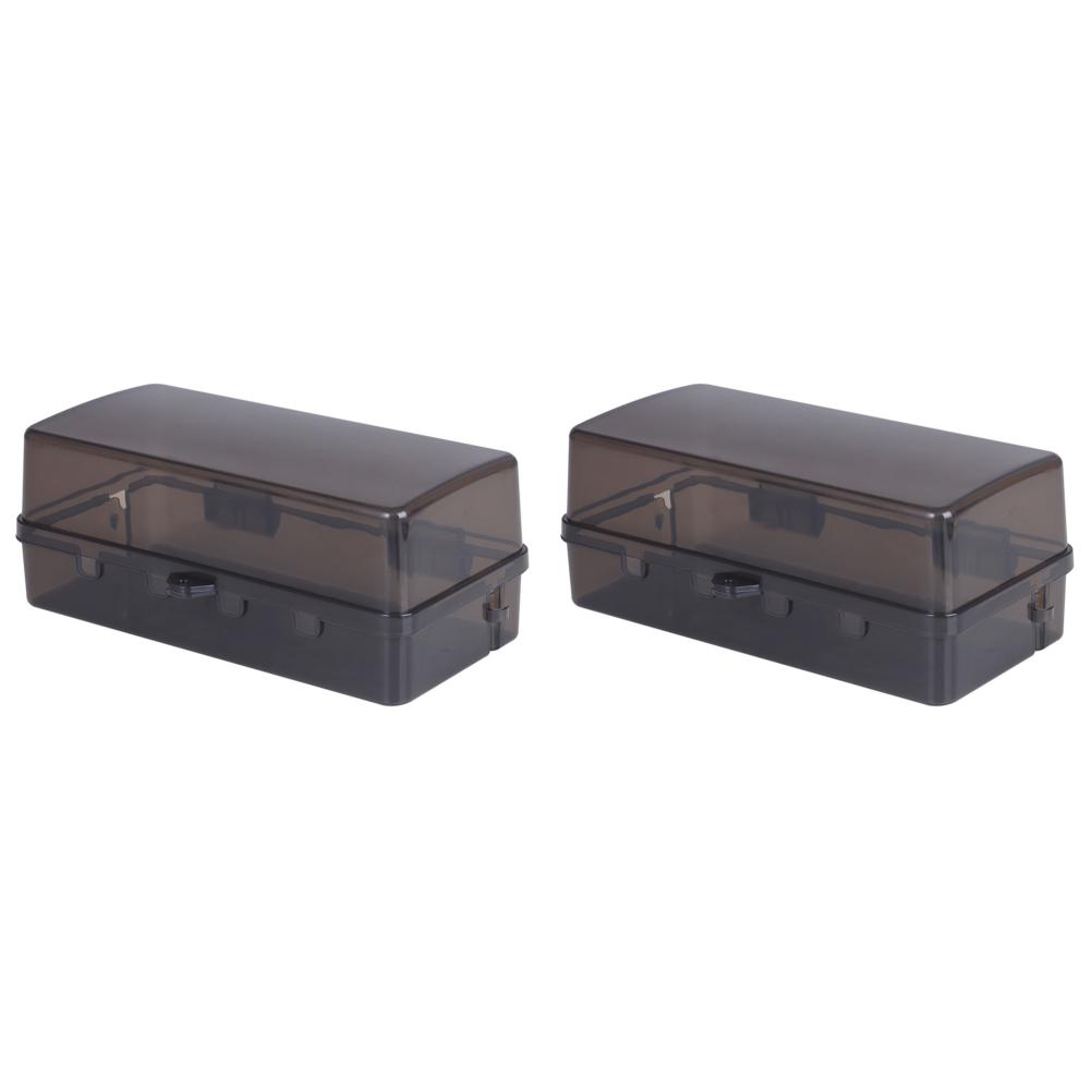 Waterproof Large Outdoor Electrical Box Weatherproof Protect Outlet Plug (Black)
Waterproof Large Outdoor Electrical Box Weatherproof Protect Outlet Plug (Black)