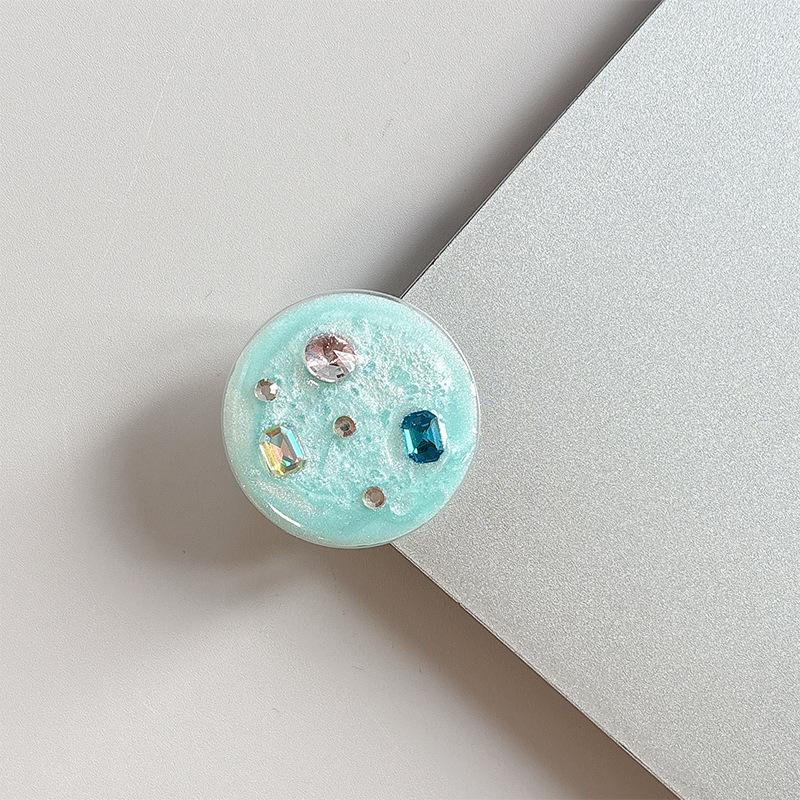 Rhinestone Gem Phone Airbag Holder - Korean Style, Solid Color, Retractable Desktop Stand
Rhinestone Gem Phone Airbag Holder - Korean Style, Solid Color, Retractable Desktop Stand