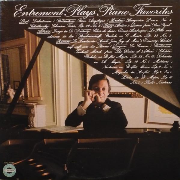 LP Record PHILIPPE ENTREMONT Entremont Plays Piano Favorites MG35185 Columbia Master 1978 Canada Classical Used
LP Record PHILIPPE ENTREMONT Entremont Plays Piano Favorites MG35185 Columbia Master 1978 Canada Classical Used