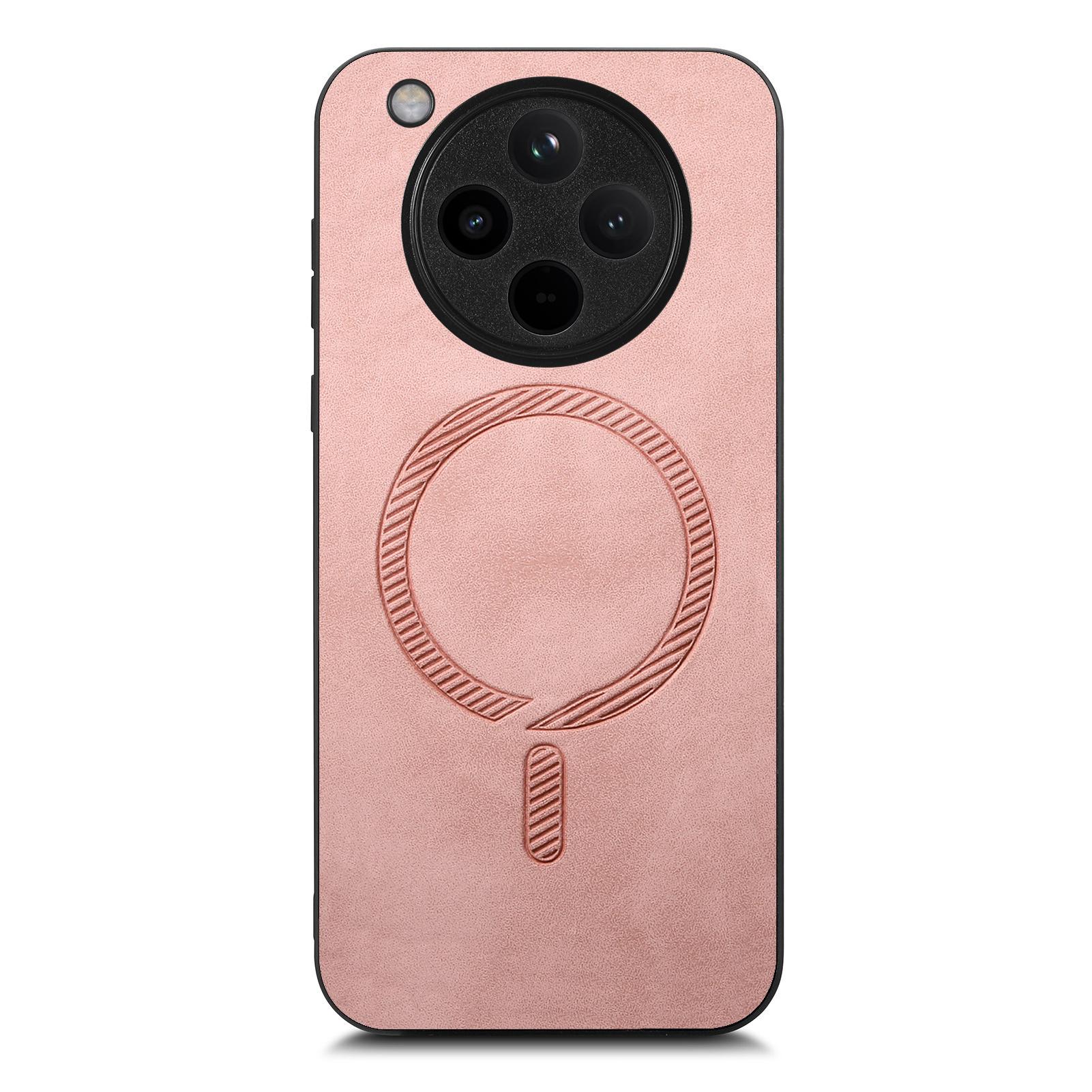 For Oppo Find X8 5G Leather Back Case Compatible with MagSafe Skin-touch Phone Cover Pink
For Oppo Find X8 5G Leather Back Case Compatible with MagSafe Skin-touch Phone Cover Pink