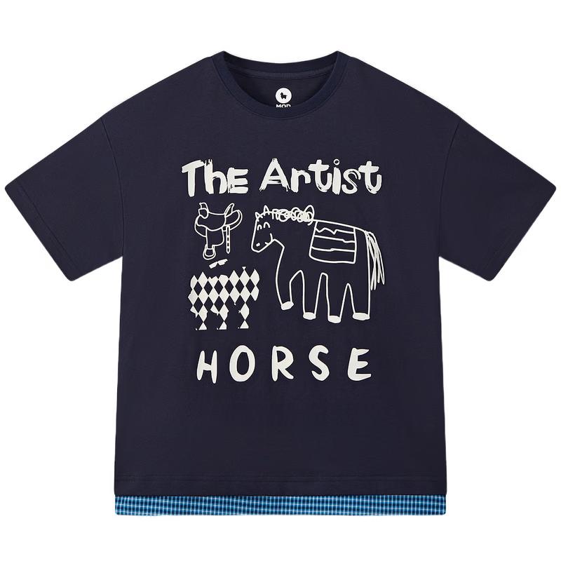 MQD Boys Academy Style Letter Short-Sleeved T-shirt 140
MQD Boys Academy Style Letter Short-Sleeved T-shirt 140