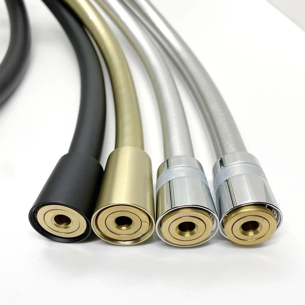 PVC High Pressure Silver/Black Smooth Shower Hose For Bathroom Handheld Head Flexible Plumbing Anti Winding GI/2 Universal Hose 150cm белый
PVC High Pressure Silver/Black Smooth Shower Hose For Bathroom Handheld Head Flexible Plumbing Anti Winding GI/2 Universal Hose 150cm белый