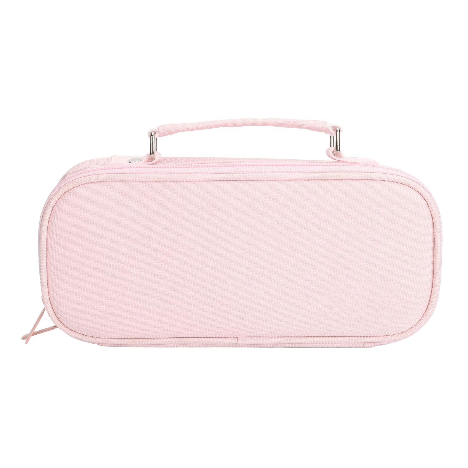 Large Pencil Case Handle Design Large Capacity Double Tier Durable Canvas Pencil Bag for Office розовый
Large Pencil Case Handle Design Large Capacity Double Tier Durable Canvas Pencil Bag for Office розовый