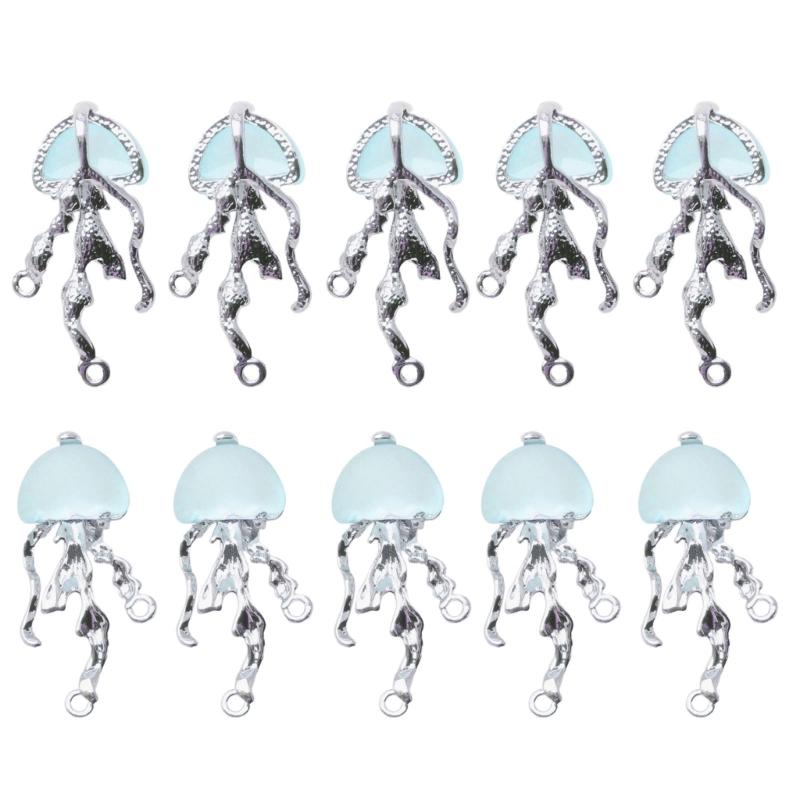 Set of 10 Cute Jellyfish Pendant Jewelry Making Part DIY Jewelry Accessories Jewelry Charm for Bracelet Necklace Earring
Set of 10 Cute Jellyfish Pendant Jewelry Making Part DIY Jewelry Accessories Jewelry Charm for Bracelet Necklace Earring