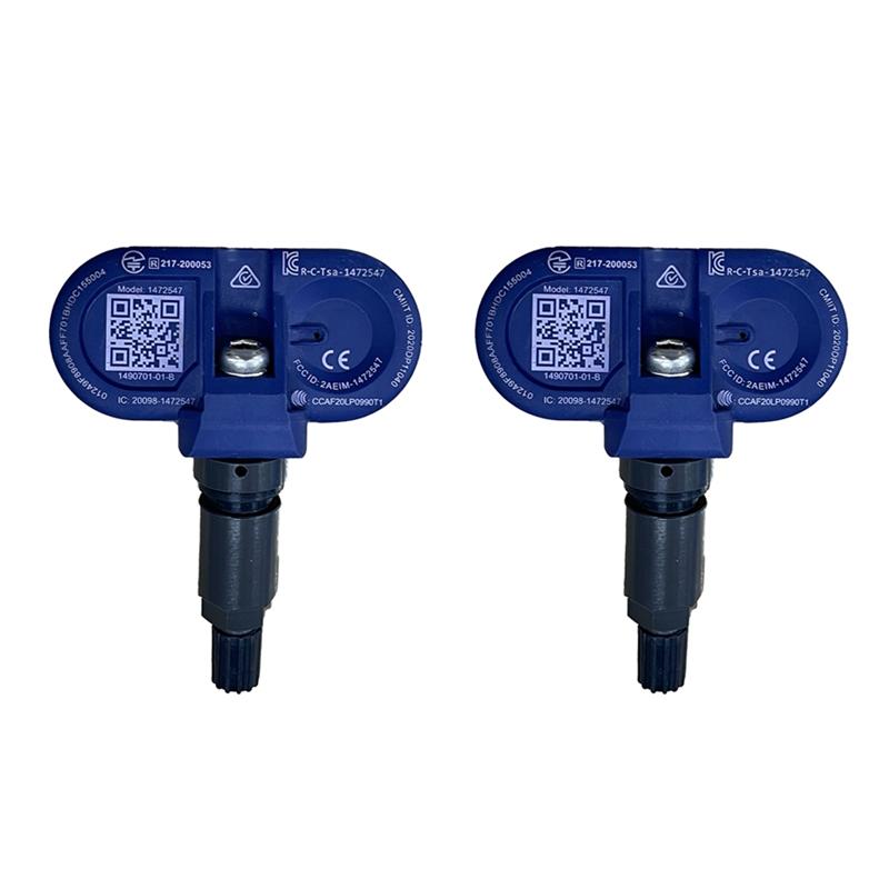 2Pcs 1490701-01-B TPMS Pressure Sensors For Tesla Model 3 Y X S - Bluetooth Tire Pressure Monitor 1490750-01-A blue black 2X
2Pcs 1490701-01-B TPMS Pressure Sensors For Tesla Model 3 Y X S - Bluetooth Tire Pressure Monitor 1490750-01-A blue black 2X