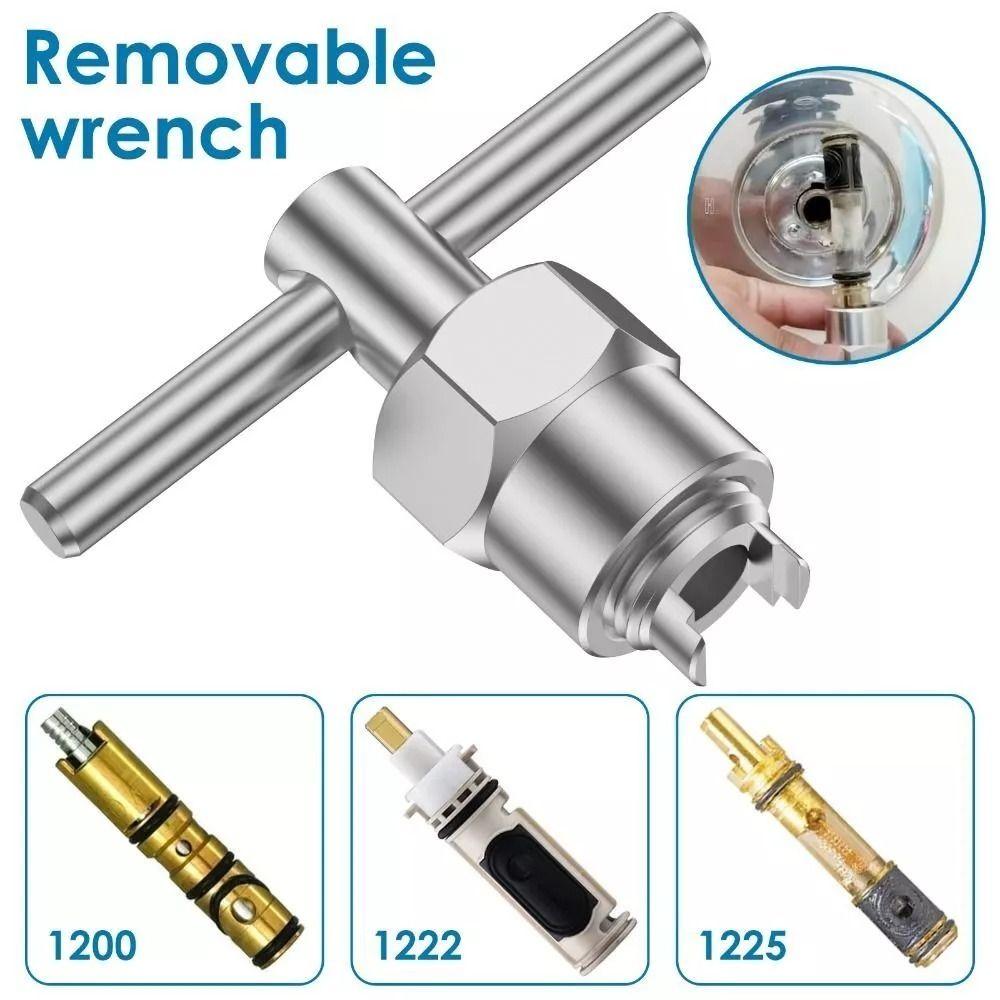 Lightweight Faucet Core Removal Tool Multifunctional Nut Hand Tool For Home Repair Bolts
Lightweight Faucet Core Removal Tool Multifunctional Nut Hand Tool For Home Repair Bolts