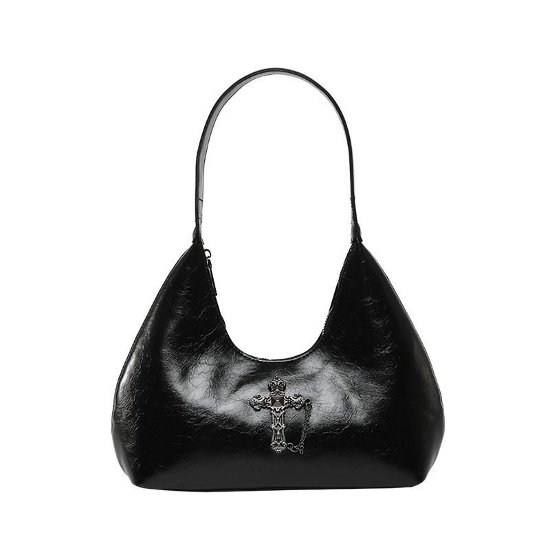 French High-end Simple All-matching Commuting Shoulder Bag Women Sweet Cool Baby-style Underarm чёрный
French High-end Simple All-matching Commuting Shoulder Bag Women Sweet Cool Baby-style Underarm чёрный