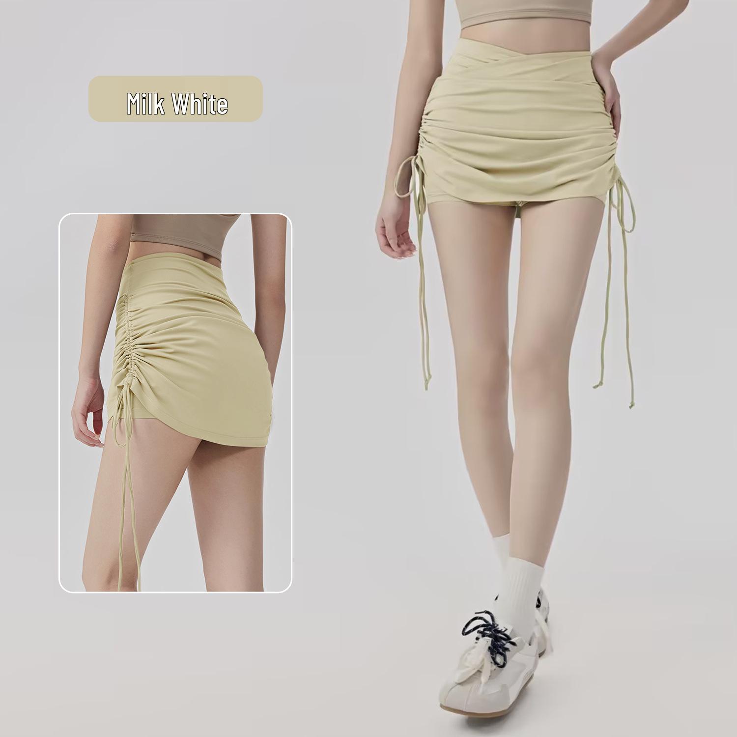 Women s High-Waist Ruffle Tennis Skort - Drawstring, Anti-Exposure, Ideal for Yoga, Pilates, and Fitness Large
Women s High-Waist Ruffle Tennis Skort - Drawstring, Anti-Exposure, Ideal for Yoga, Pilates, and Fitness Large
