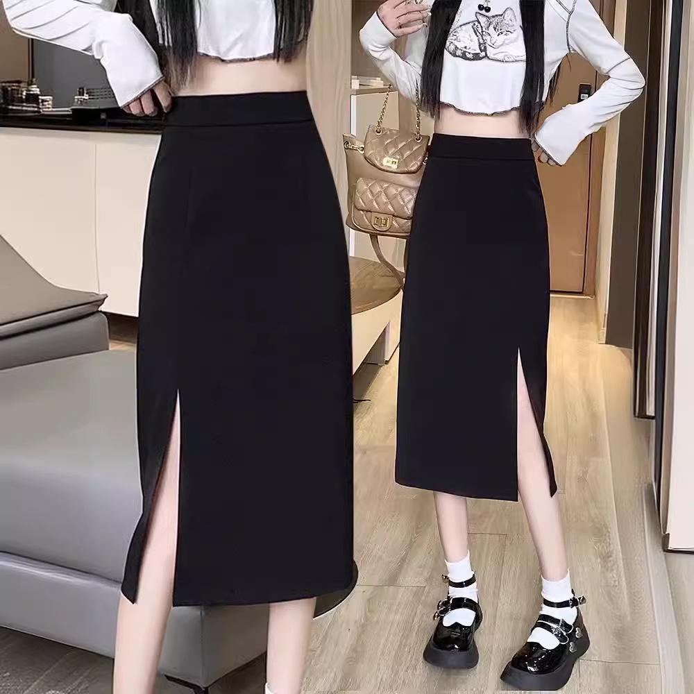 2024 Women s High Waist Black Midi Skirt: Summer Bodycon Slit, A-Line Maxi, Trendy Mid-Length XS
2024 Women s High Waist Black Midi Skirt: Summer Bodycon Slit, A-Line Maxi, Trendy Mid-Length XS