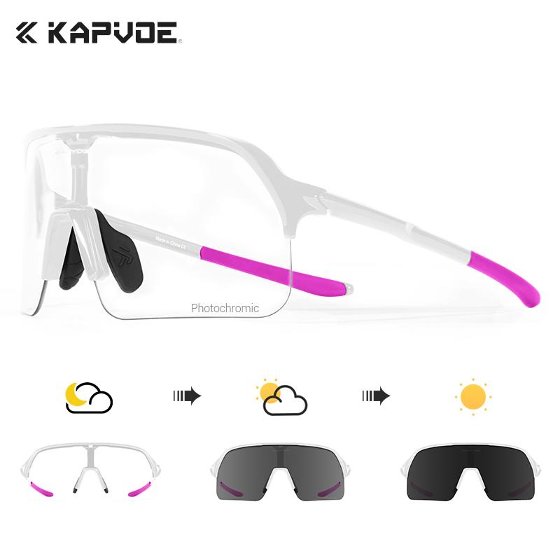 Kapvoe Sunglasses for Man Cycling Glasses Driving Bicycle Eyewear Cycling Women Road Mountain Bike Outdoor Sport Goggles UV400 1lens
Kapvoe Sunglasses for Man Cycling Glasses Driving Bicycle Eyewear Cycling Women Road Mountain Bike Outdoor Sport Goggles UV400 1lens