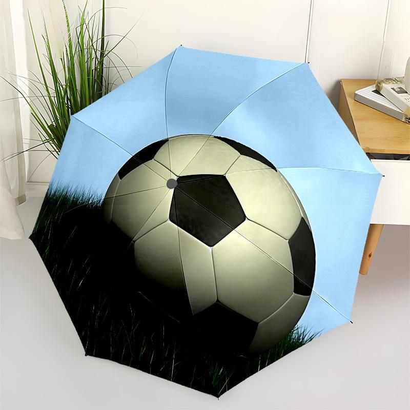 Soccer ball, Grass field Automatic Folding Umbrella Compact 8 rib Design, Unique Style, Suitable for Everyday Outdoor Use, Perfect Gift for
Soccer ball, Grass field Automatic Folding Umbrella Compact 8 rib Design, Unique Style, Suitable for Everyday Outdoor Use, Perfect Gift for